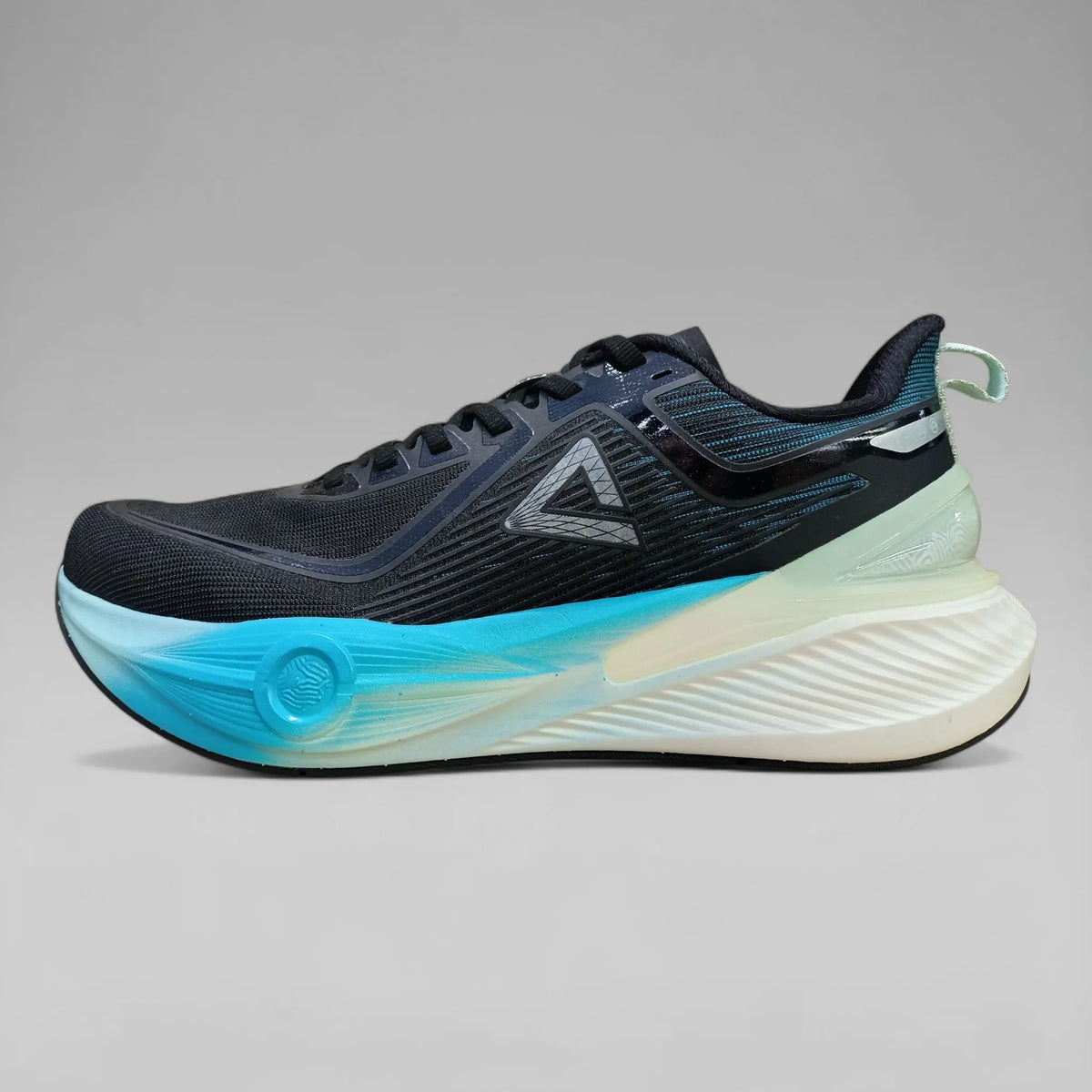 Peak Men Running Shoes Taichi 7.0 Pro Black Green