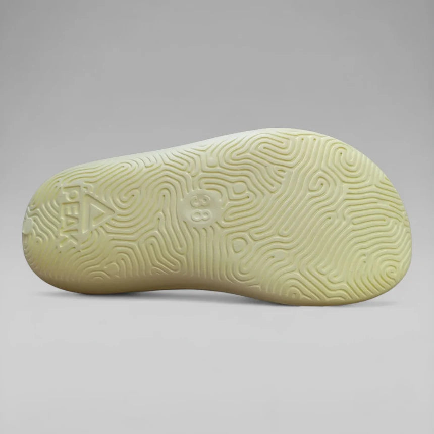Peak Women Slides Taichi Mild Yellow