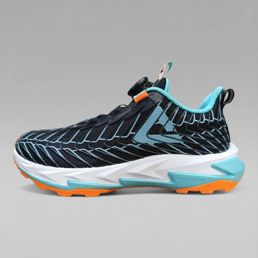 Peak Kids Running Shoes P-Ultralight 3D Black
