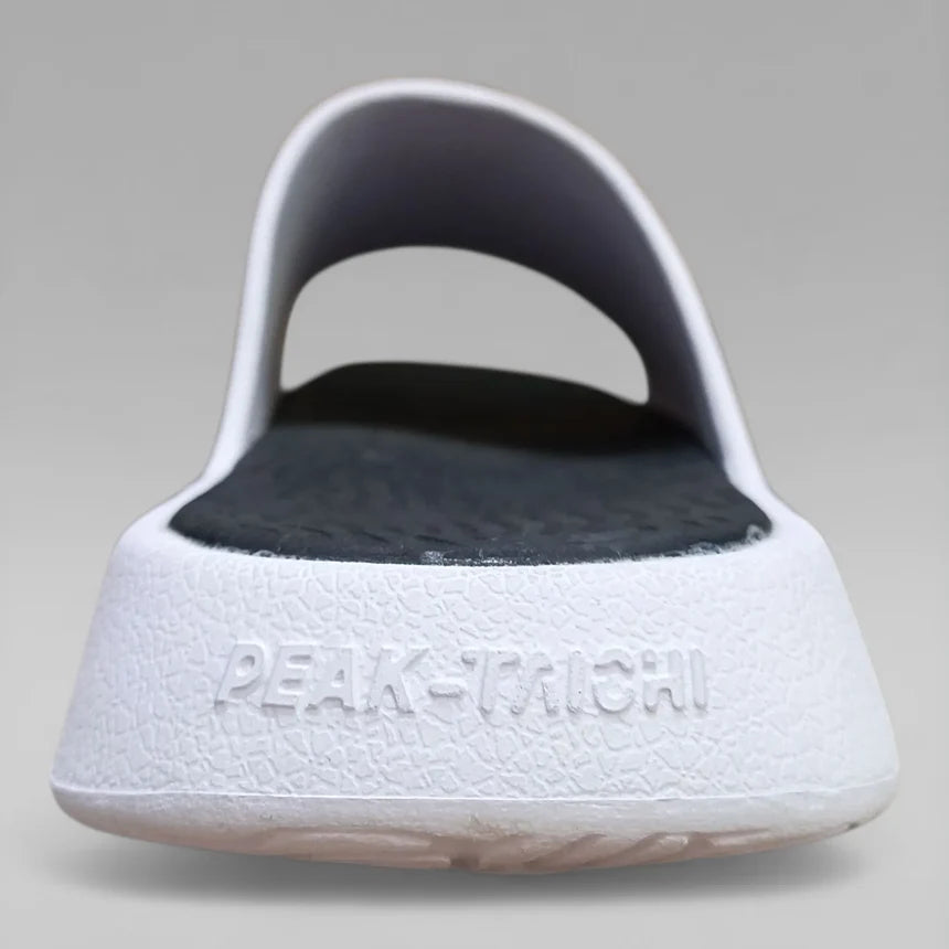 Peak Men Slides Taichi White Black E92037L