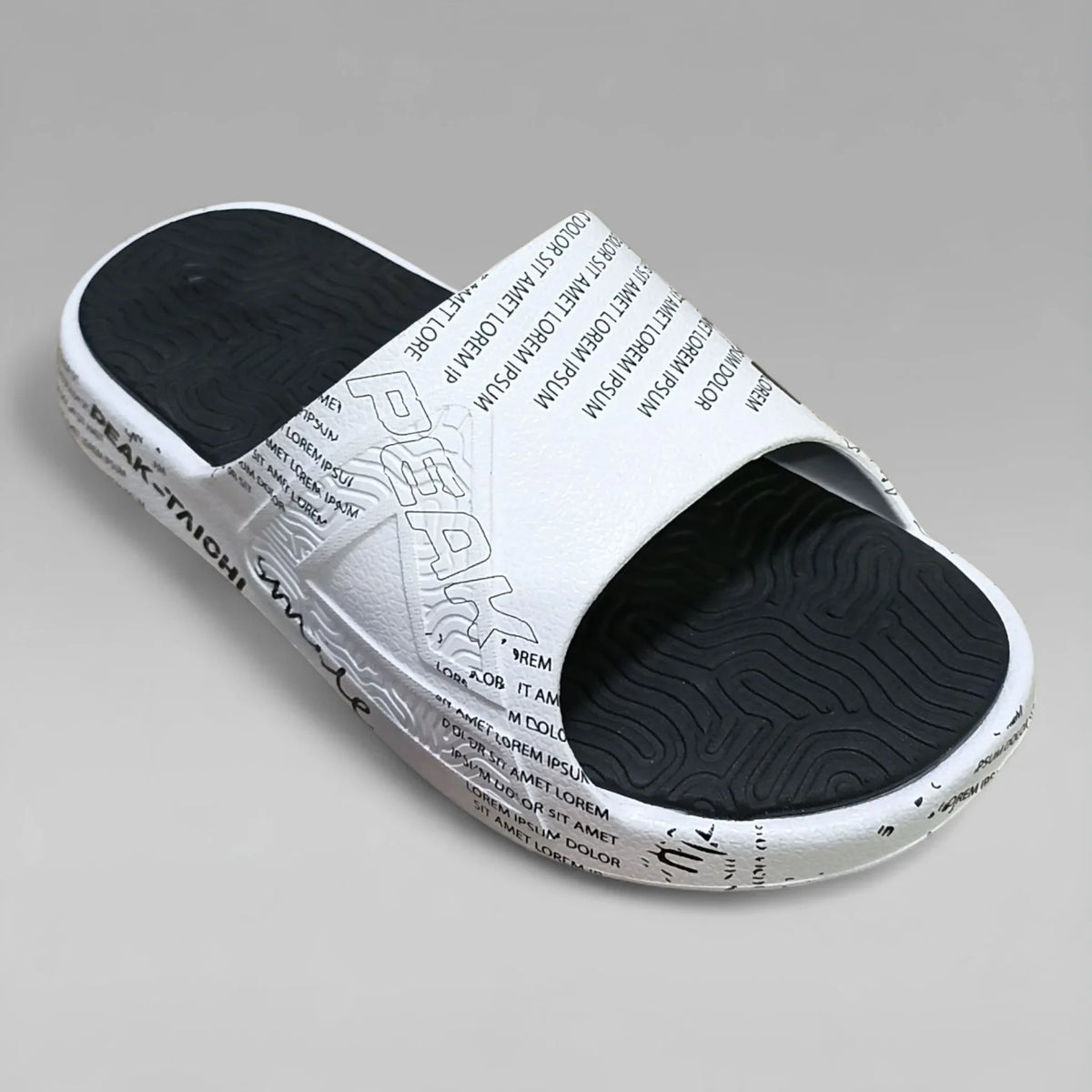 Peak Women Slides Taichi White Black