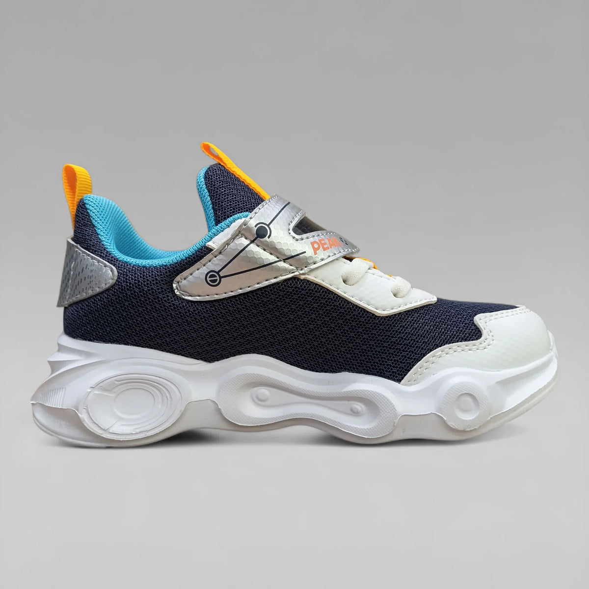 Peak Boys Running Shoes Dark Blue