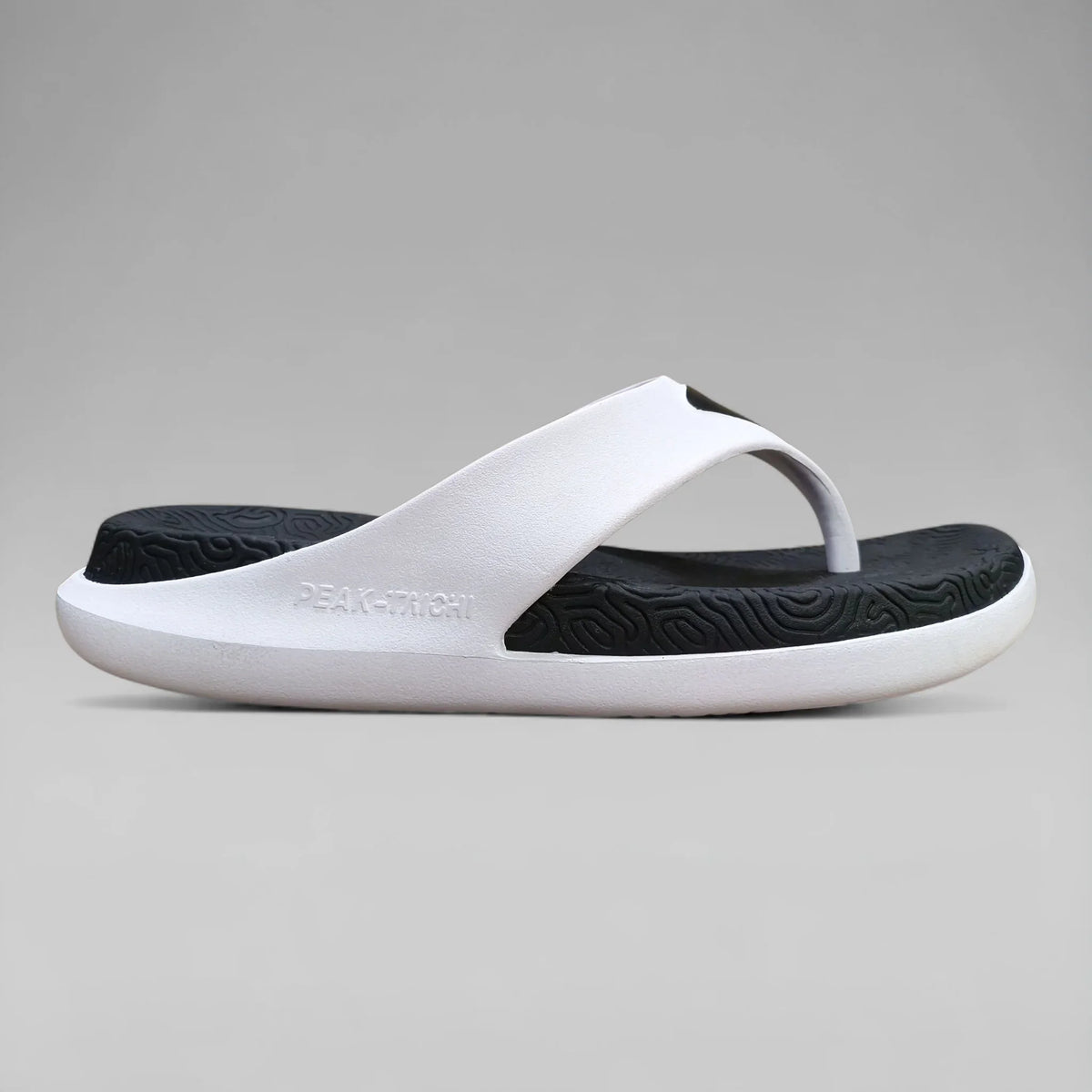 Peak Men Slippers Taichi White Black
