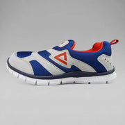 Peak Boys Casual Slip On Shoes Grey Navy