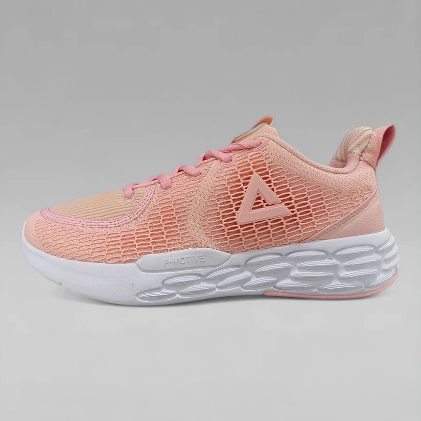 Peak Women Running Shoes P-Motive Pink Peach