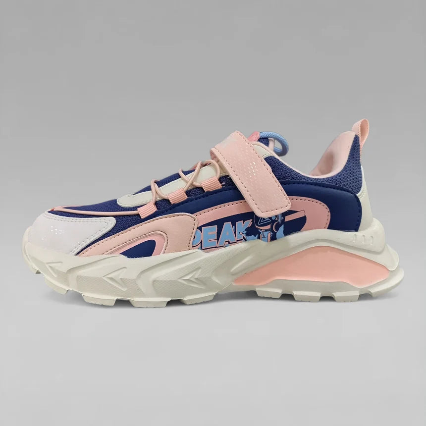 Peak Kids Casual Shoes Navy Lt. Pink