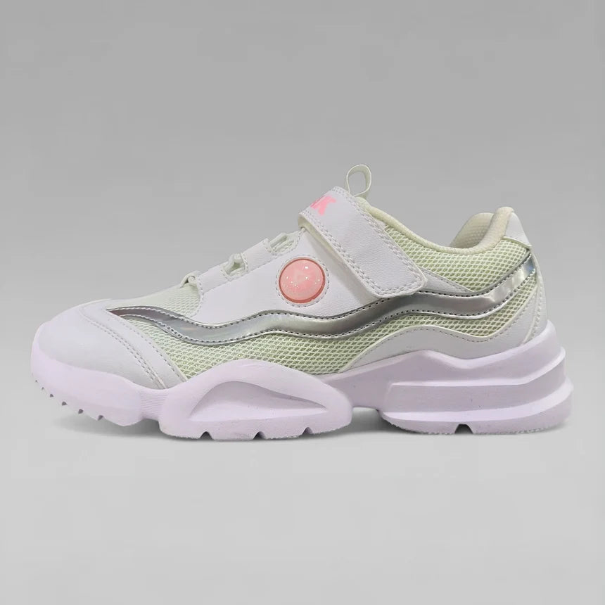 Peak Girls Casual Shoes White