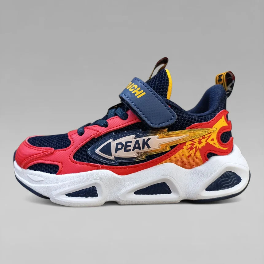 Peak Casual Shoes Taichi Navy Red