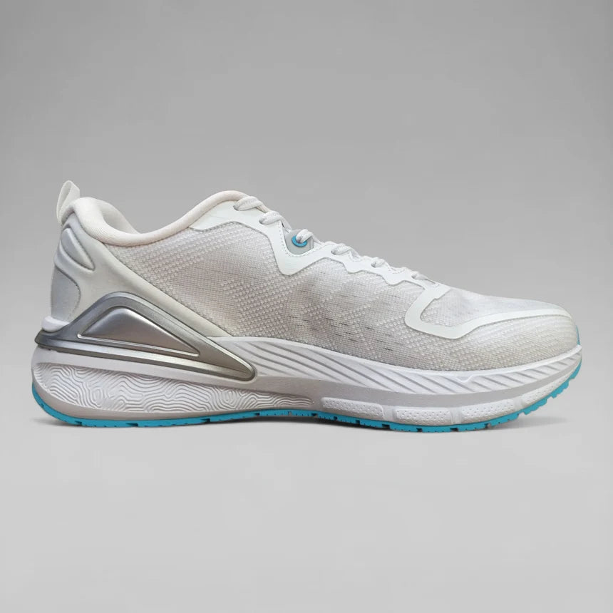 Peak Men Running Shoes Taichi White Blue