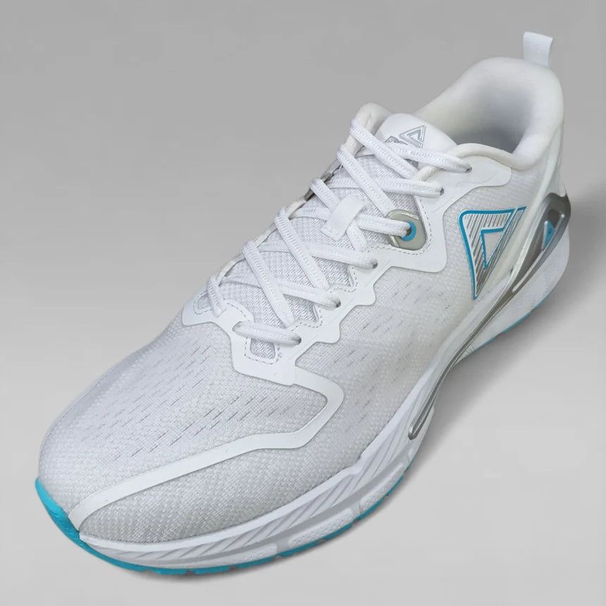 Peak Men Running Shoes Taichi White Blue