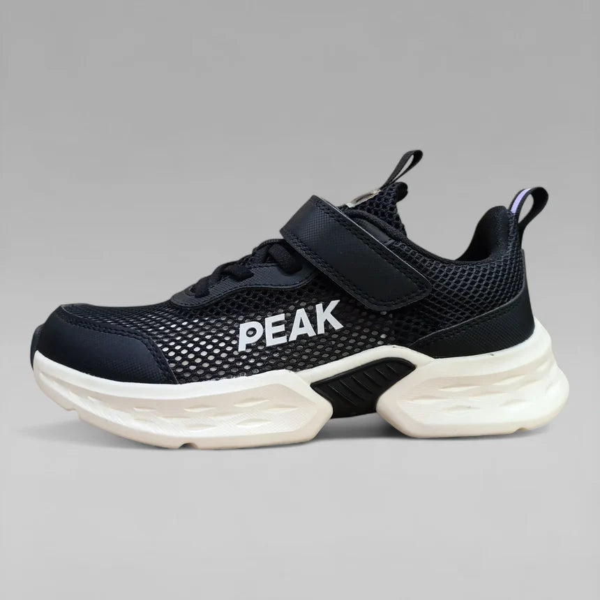 Peak Kids Unisex Running Shoes P-Ultralight Black