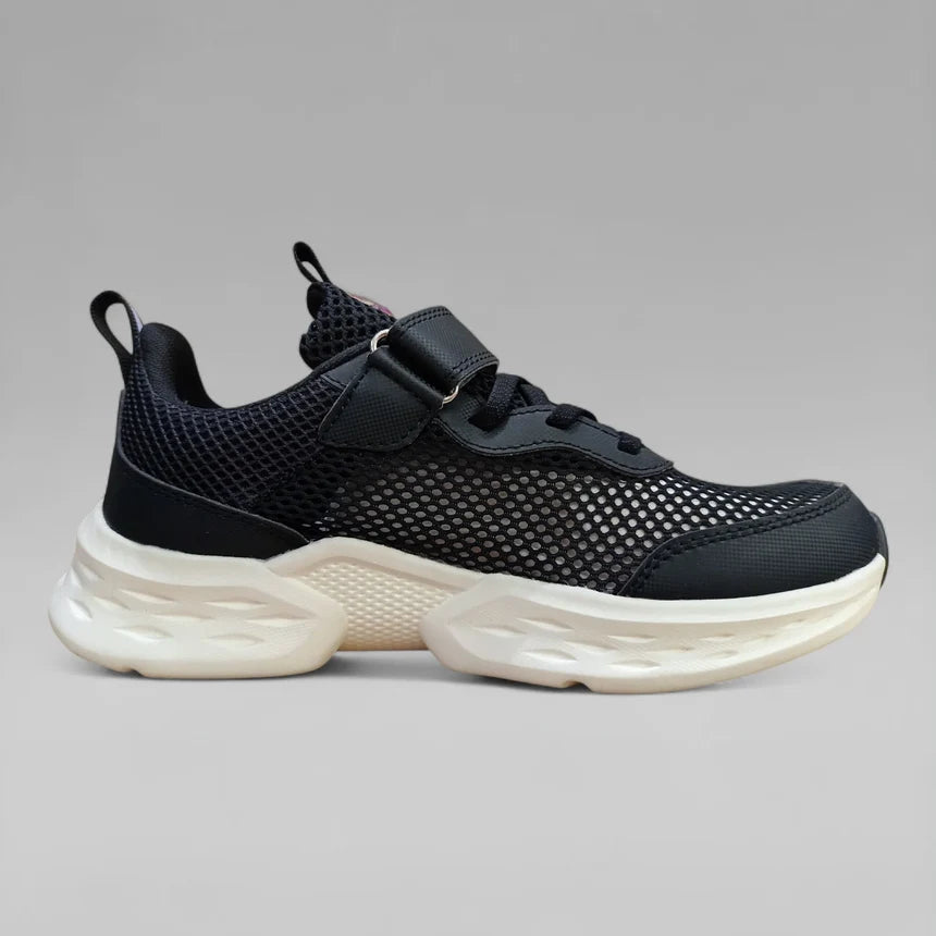 Peak Kids Unisex Running Shoes P-Ultralight Black