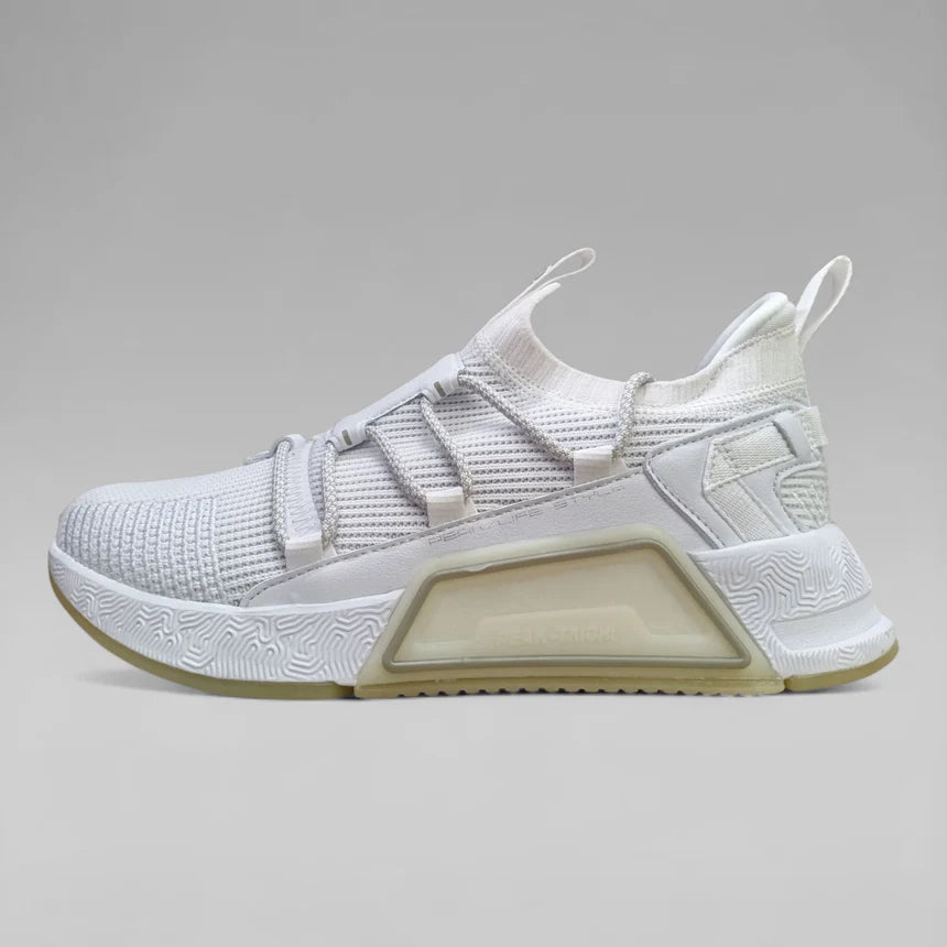 Peak Women Casual Shoes Taichi Urban White Silver