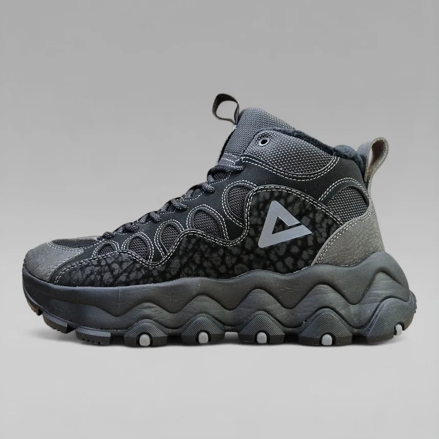 Peak Women Outdoor Shoes Fleece Padded All Black