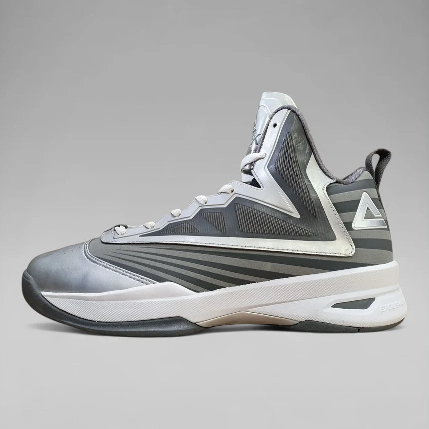 Peak Men Basketball Shoes Grey E52011A