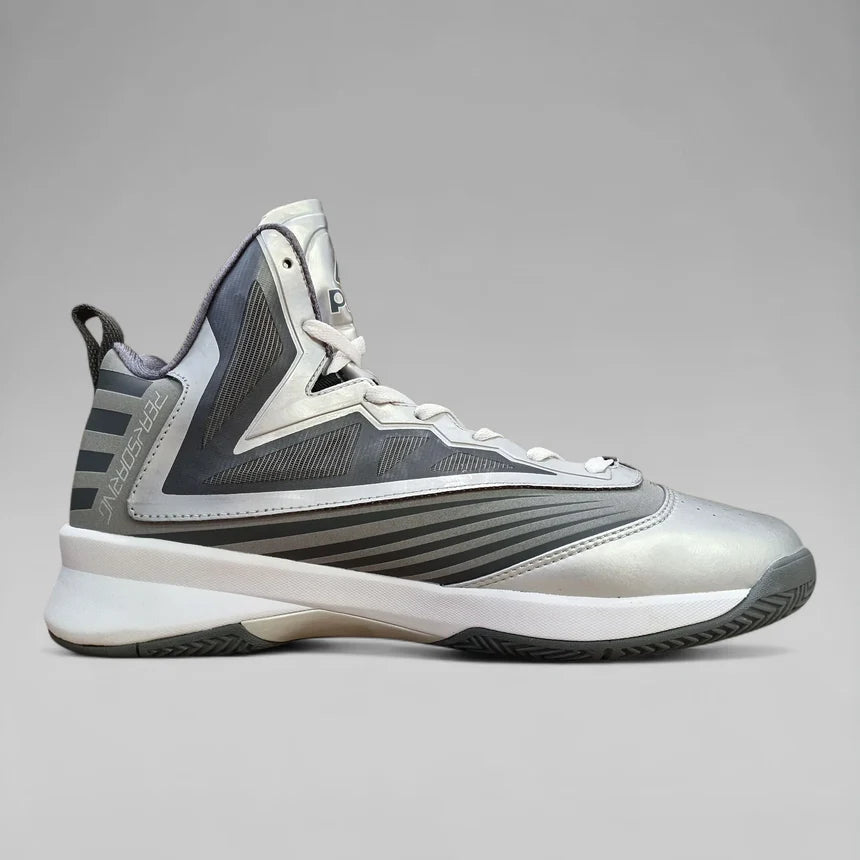 Peak Men Basketball Shoes Grey E52011A
