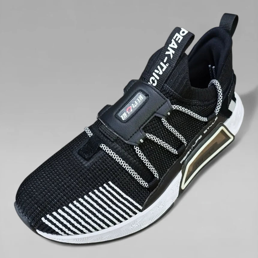 Peak Men Casual Shoes Taichi Urban Black White
