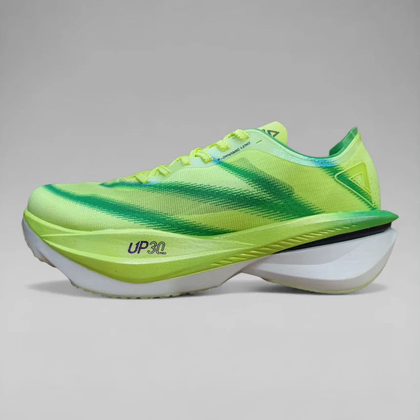 Peak Men Racing Shoes Taichi Up 30 Pro 2.0 Fluorescent Green