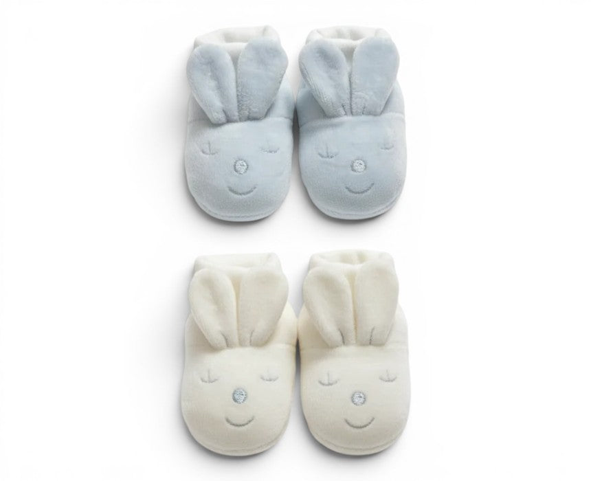 Premaman Bunny Baby Slippers 2 Pack