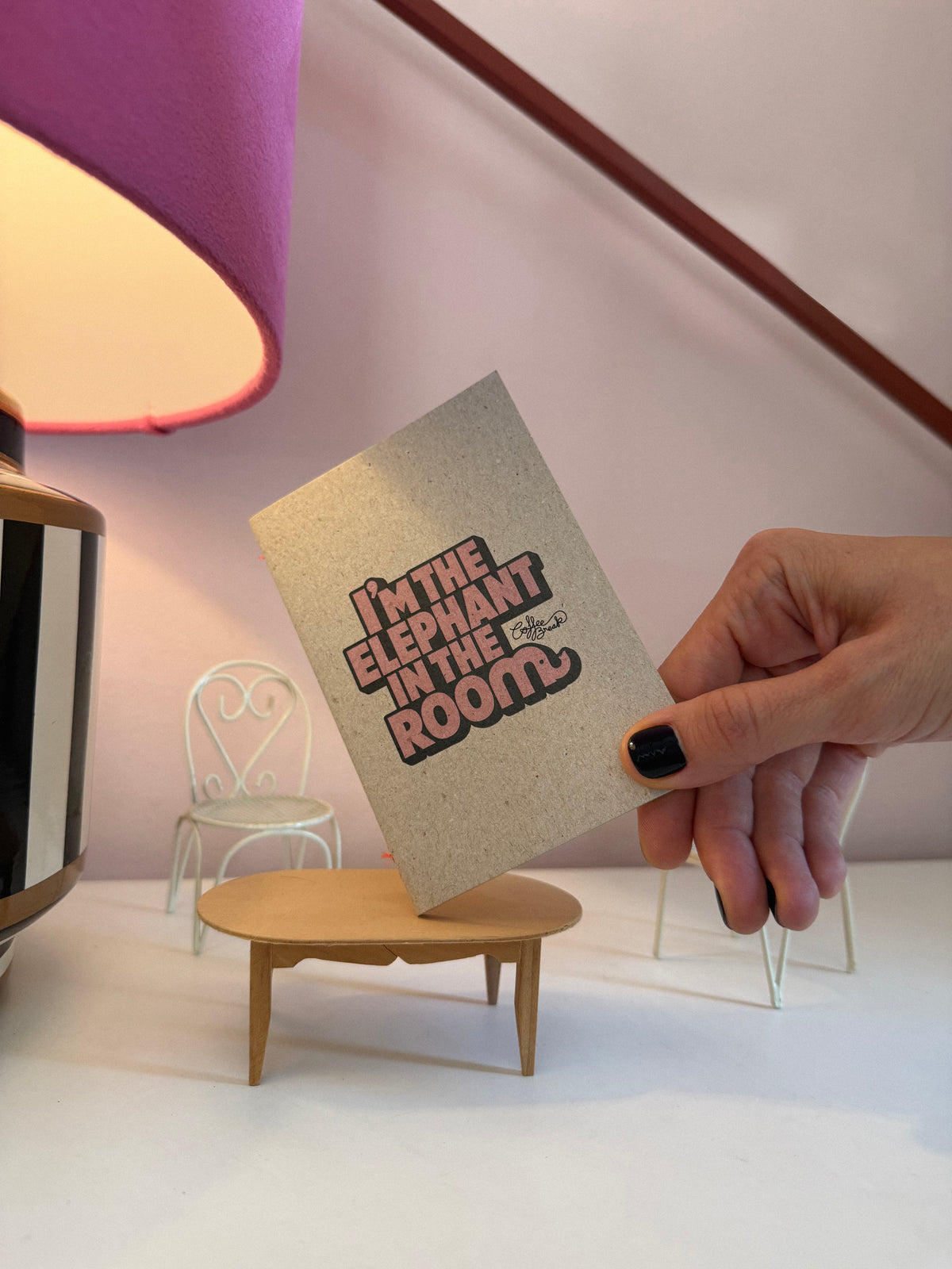 I'm the Elephant in the Room - Mini Notebook