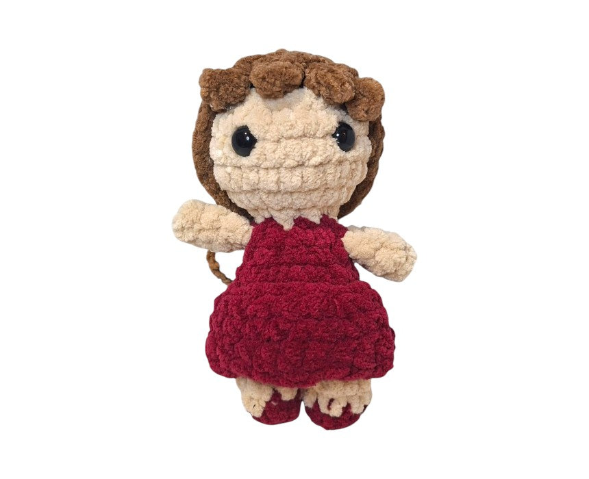 Burgundy Female Mini Fairy Plushie