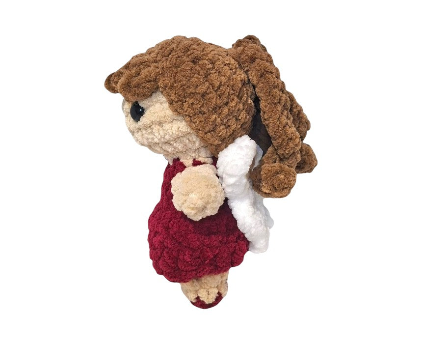 Burgundy Female Mini Fairy Plushie