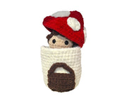 Mushroom Fairy House Container