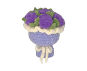 Violet Chonky Flower Bouquet Plushie