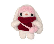 Sleepy Cozy Fluffy Bunny Plushie