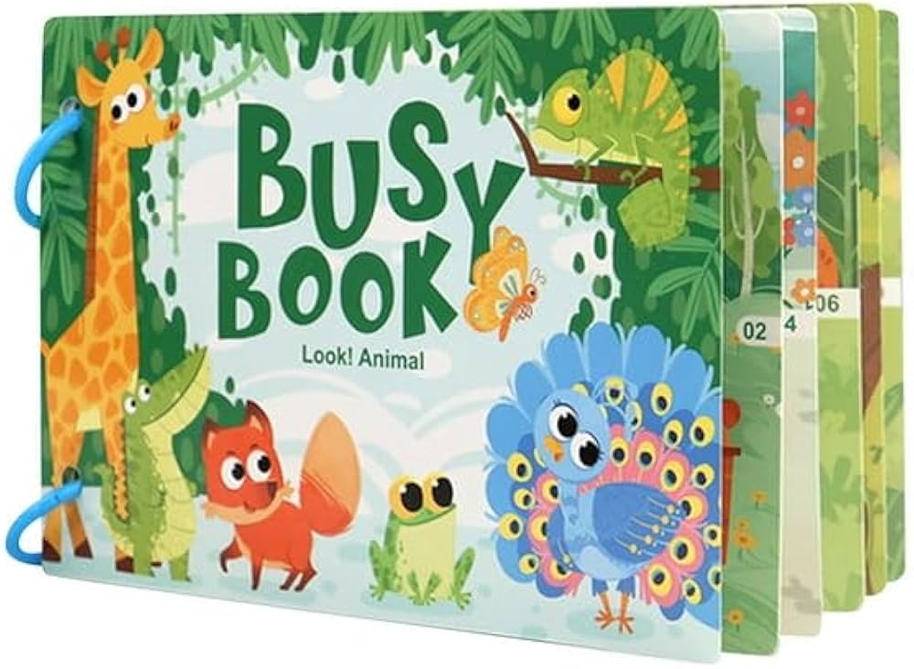 Puzzle Paste Busy Book