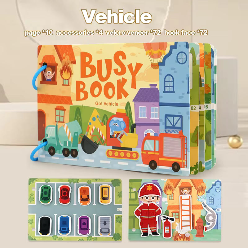 Puzzle Paste Busy Book