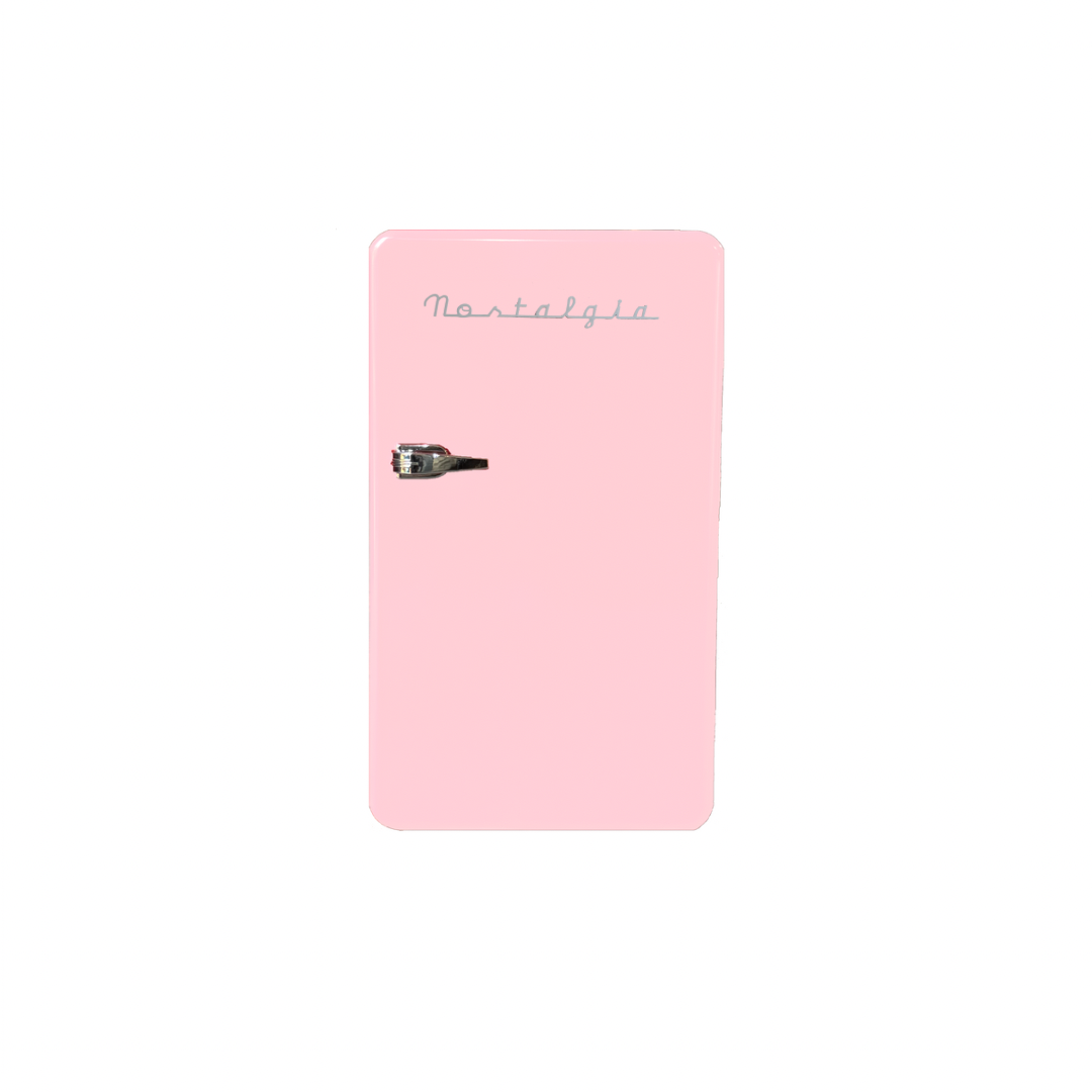 One Door Retro Fridge, 90L Pink Wine Cooler One Door Retro Fridge, 90L Pink One Door Retro Fridge, 90L Pink Nostalgia