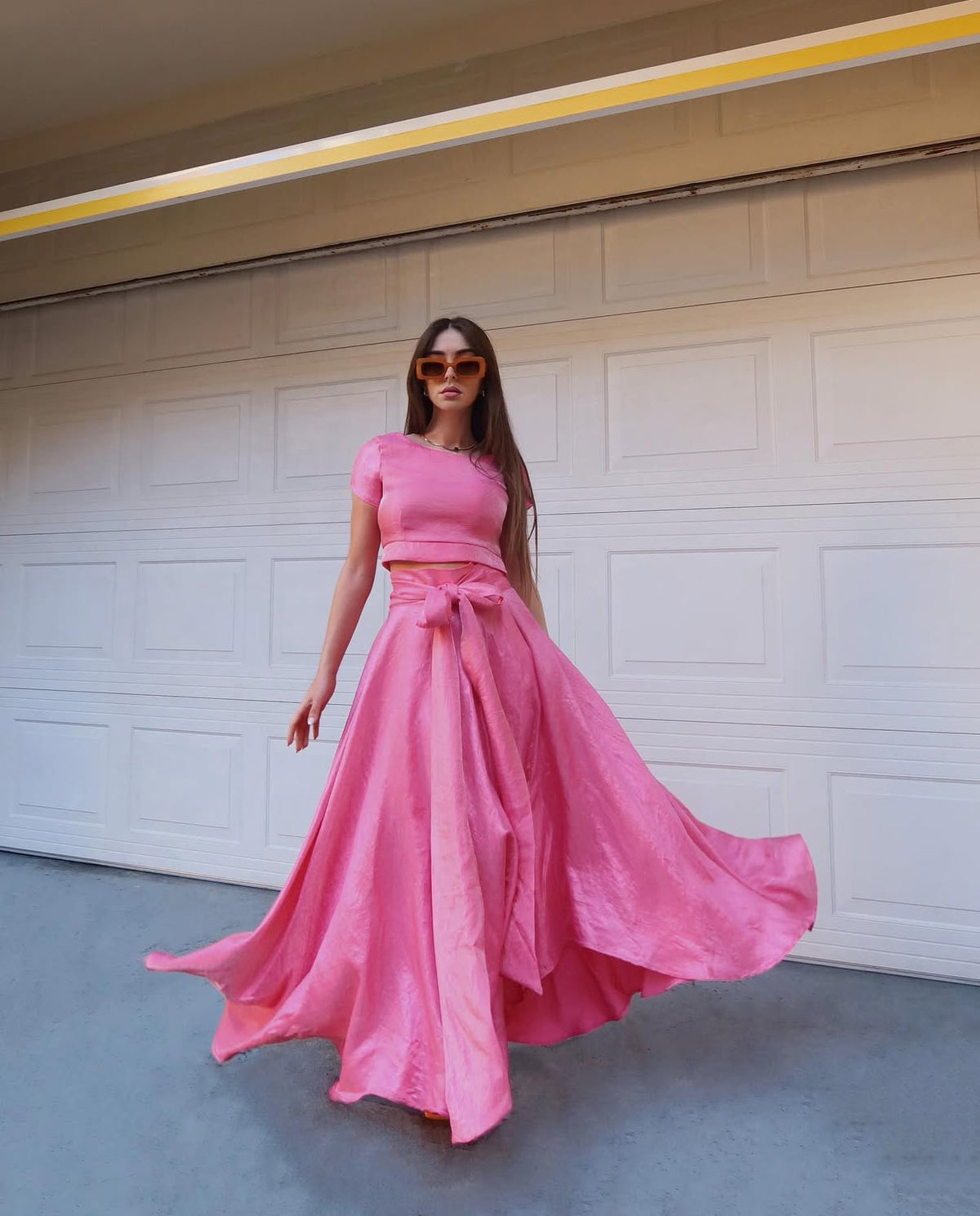 Tammy Irisé Silk Skirt