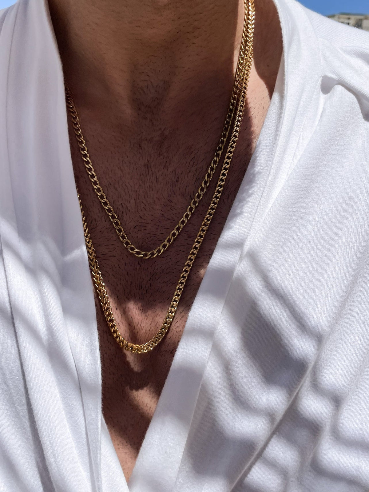 The Layering Chains Necklaces
