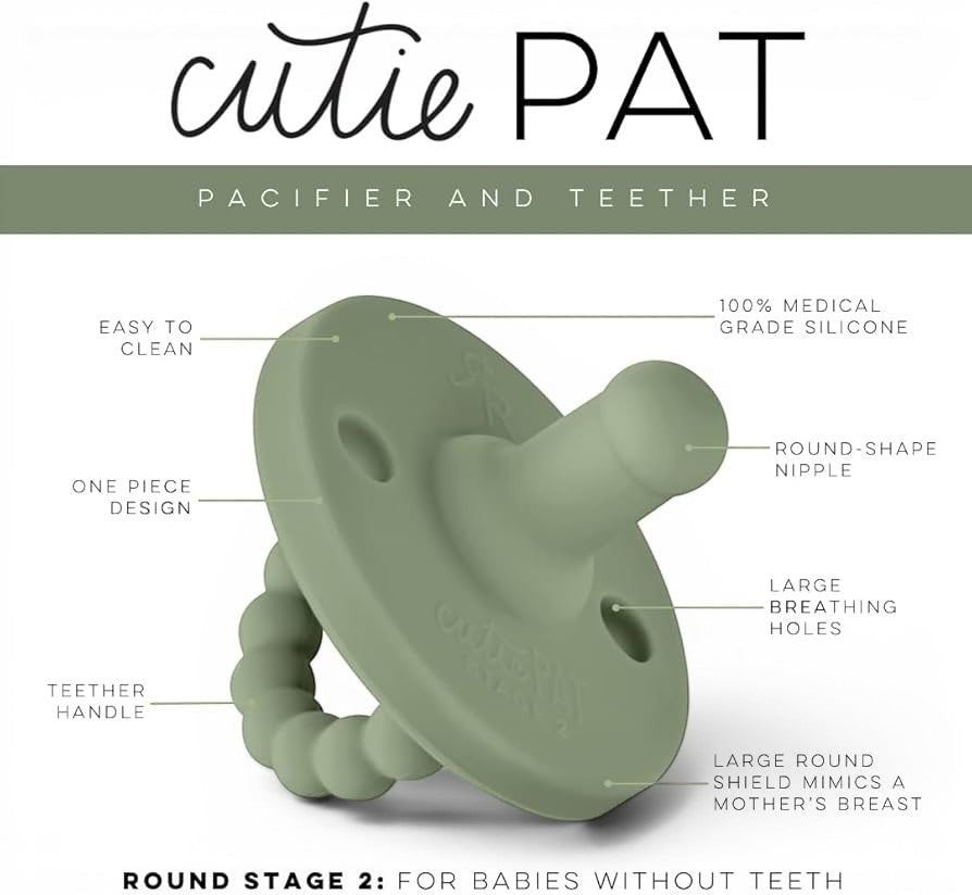 Ryan and Rose Cutie PAT Pacifier Round Stage 1