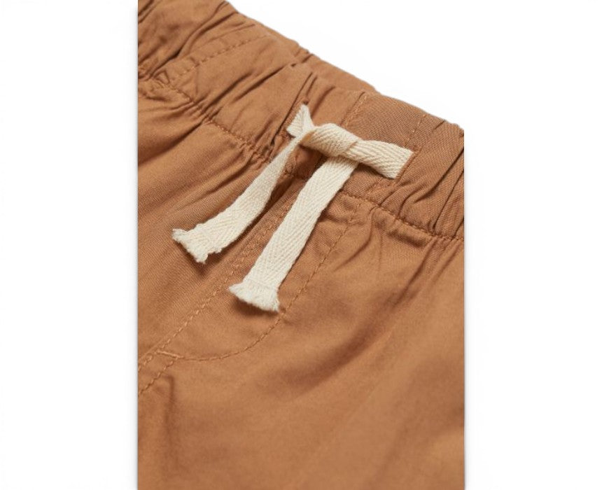 H&M Cotton Pull-On Shorts Camel