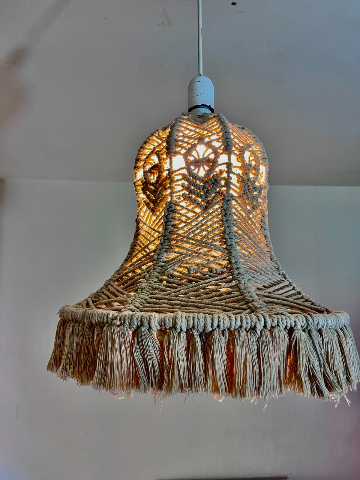 Beige Ceiling Lampshade