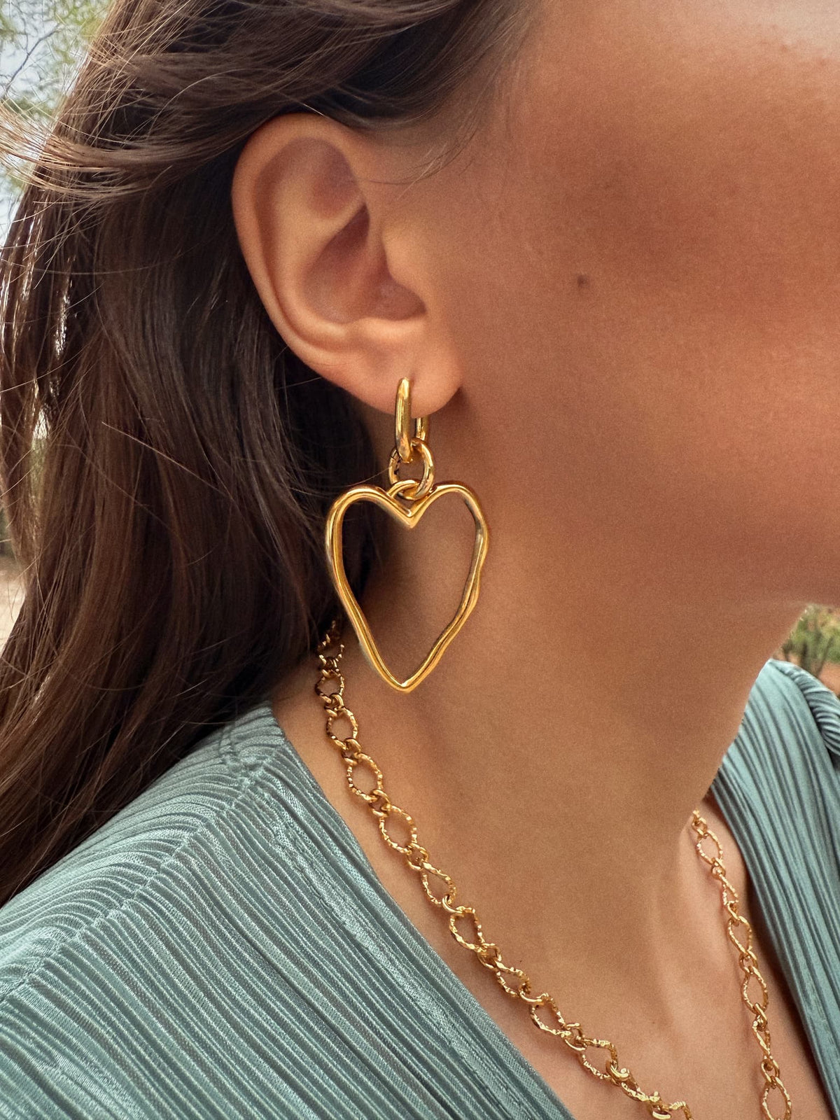 The Open Heart Charm