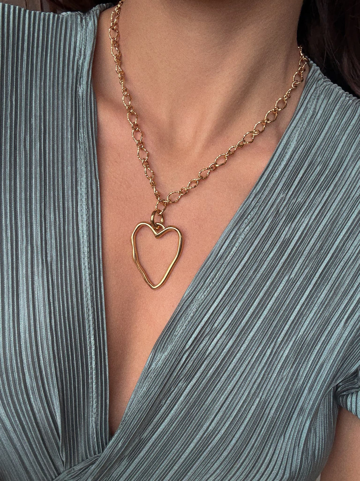 The Open Heart Charm