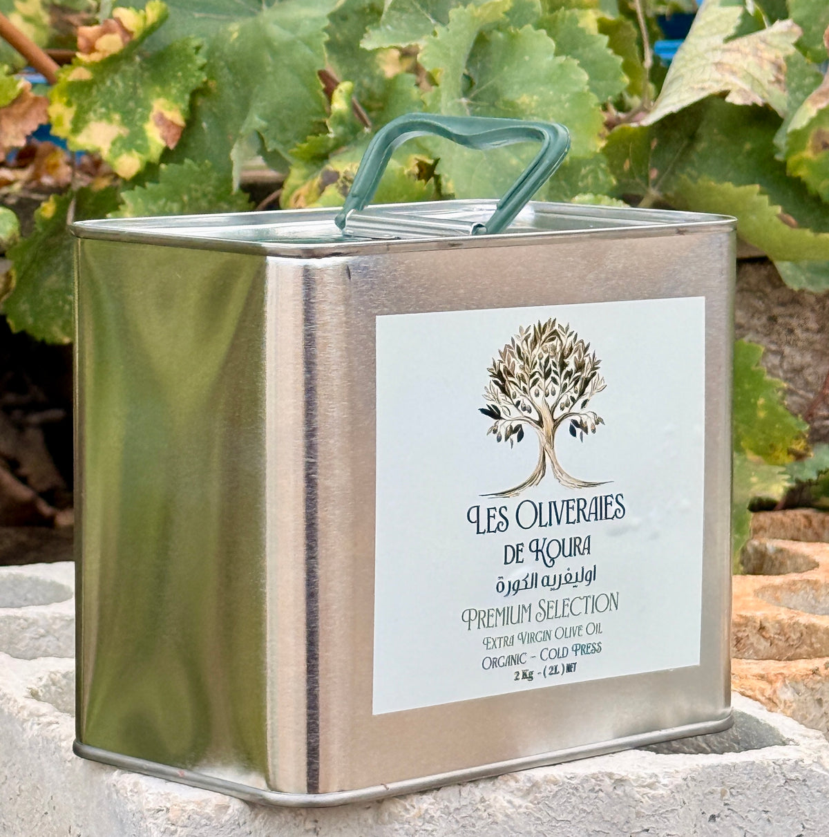 2 L Baby Tin of Organic EVOO