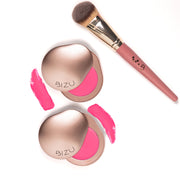Petal Pink And Cheeky Finish Brush Duo