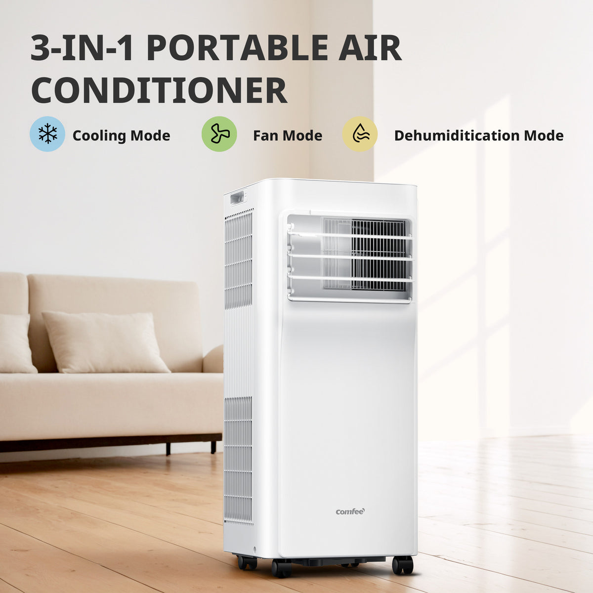 Comfee Breezy Cool Smart Portable AC 7000 BTU