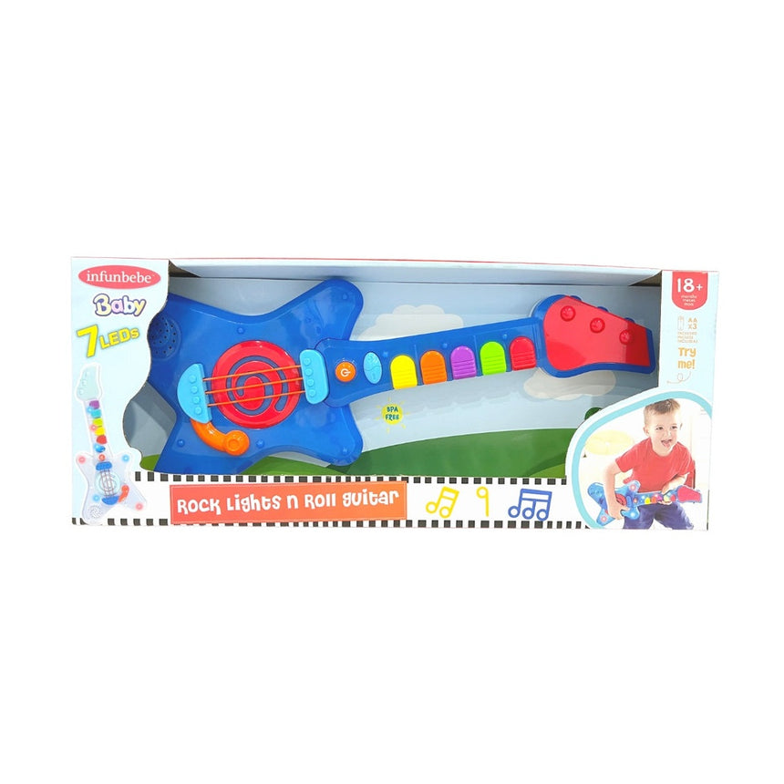 INFUNBEBE ROCK LIGHTS N ROLL GUITAR by INFUNBEBE