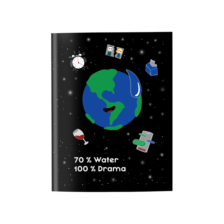 Earth Drama Set - 1 Mug, 2 Notebooks