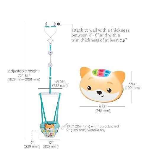 Infantino 2-in-1 Music and Lights Doorway by Blue Box Kids