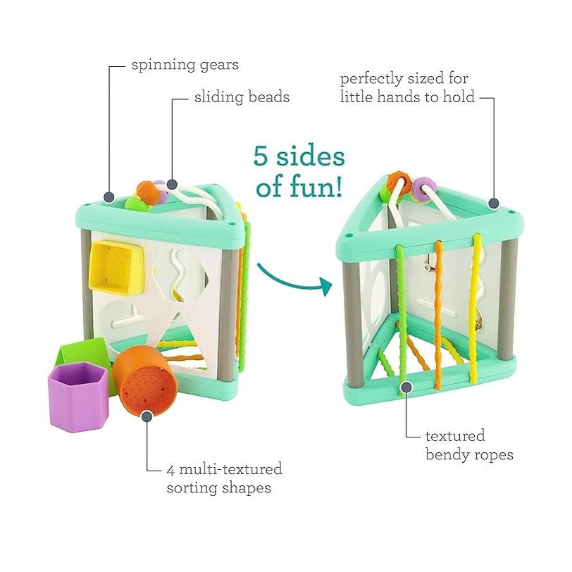 Infantino Activity Triangle & Shape Sorter by Blue Box Kids