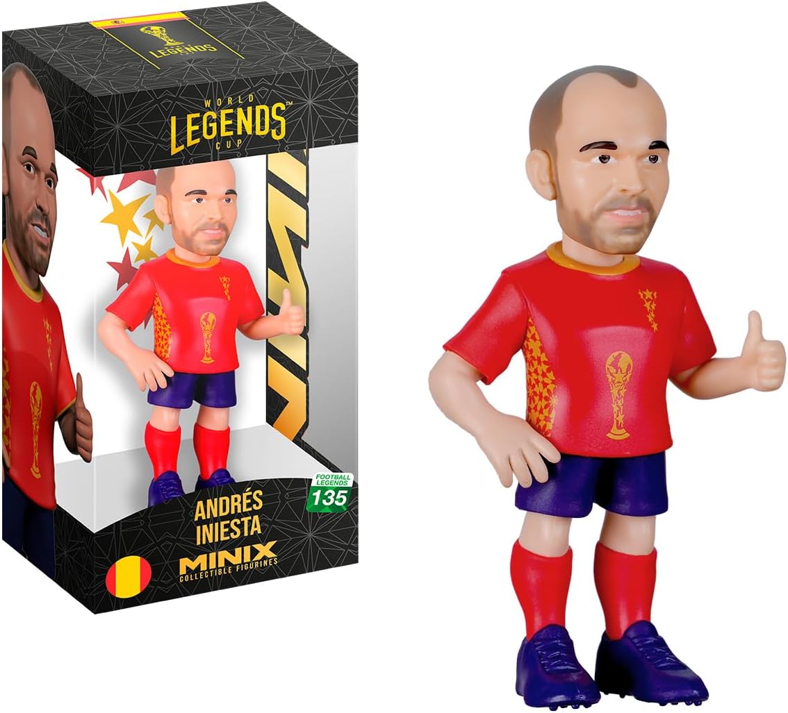 Iniesta  - World Cup of Legends Action Figures Iniesta  - World Cup of Legends Iniesta  - World Cup of Legends Minix
