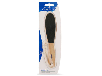 Manicare Pedicure Wooden Foot File