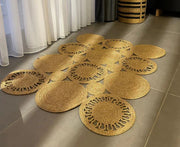 Rectangle Jute Carpet