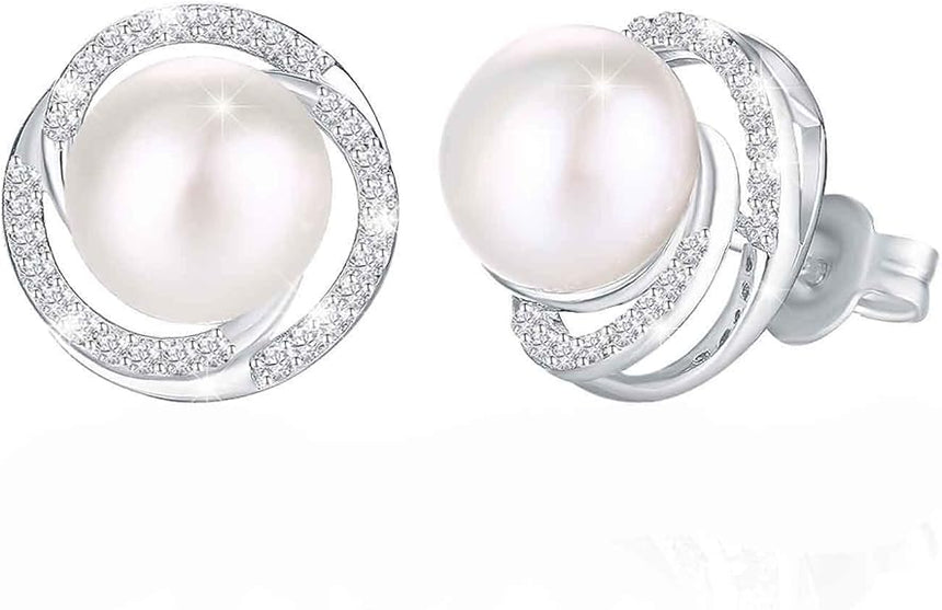 J.Rosée Pearl Studs Earrings